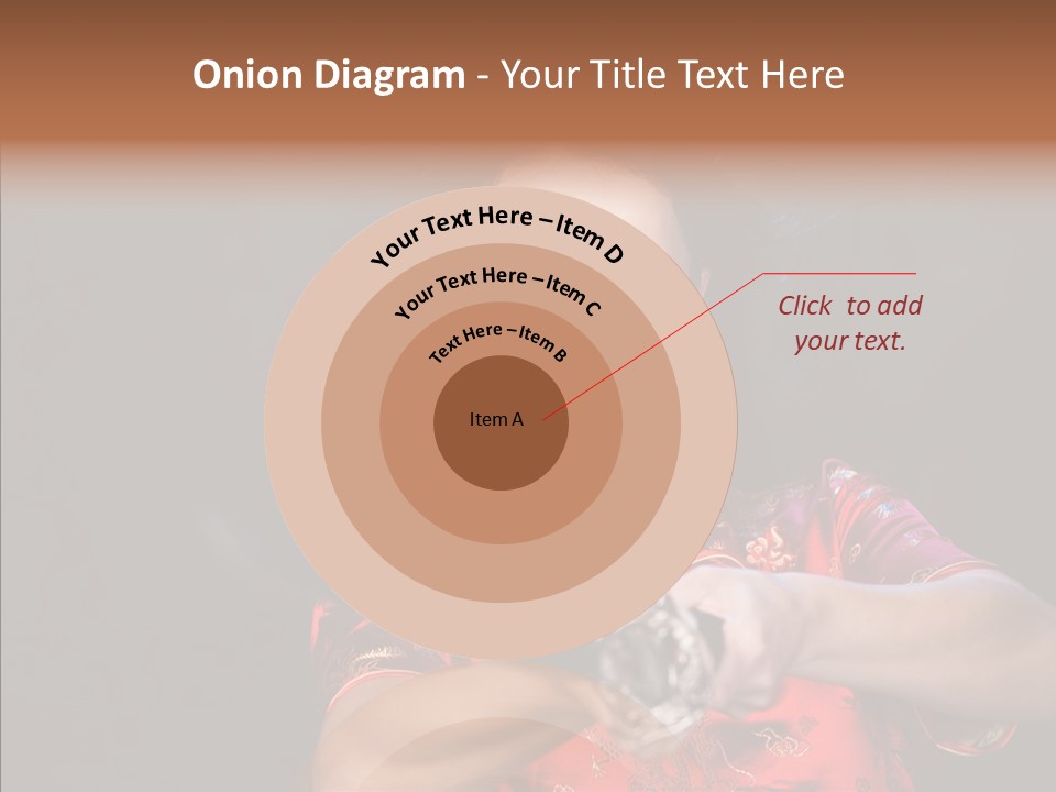 Energetic Person Pattern PowerPoint Template