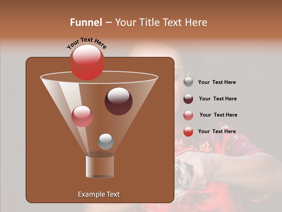 Energetic Person Pattern PowerPoint Template