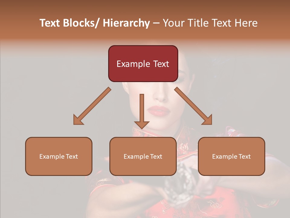 Energetic Person Pattern PowerPoint Template