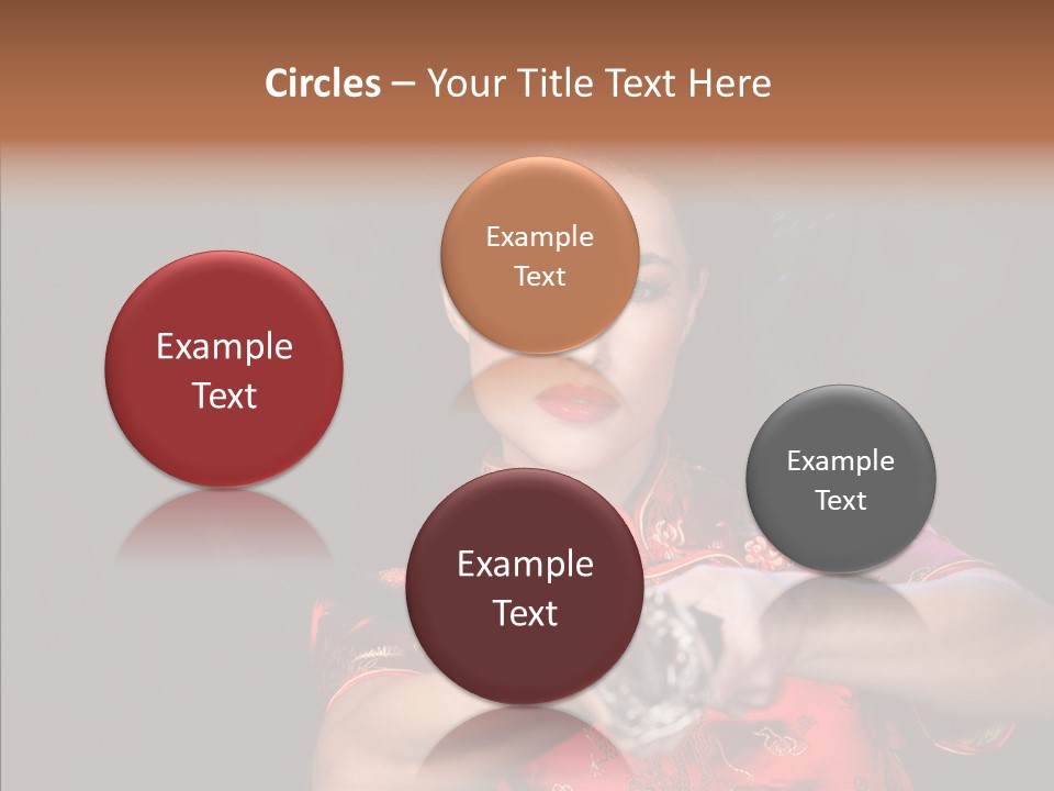 Energetic Person Pattern PowerPoint Template