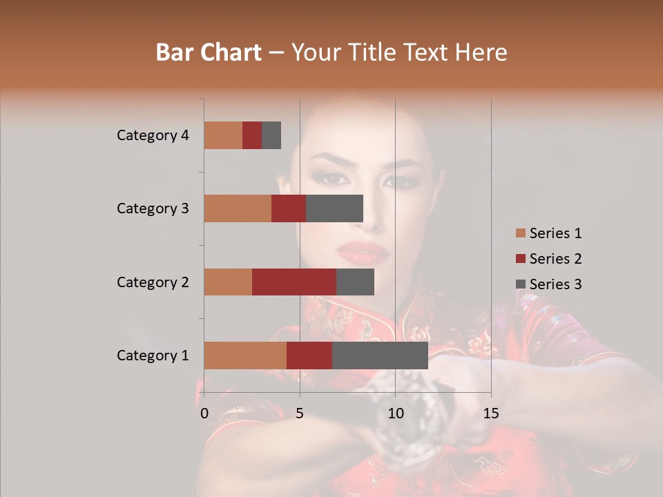 Energetic Person Pattern PowerPoint Template