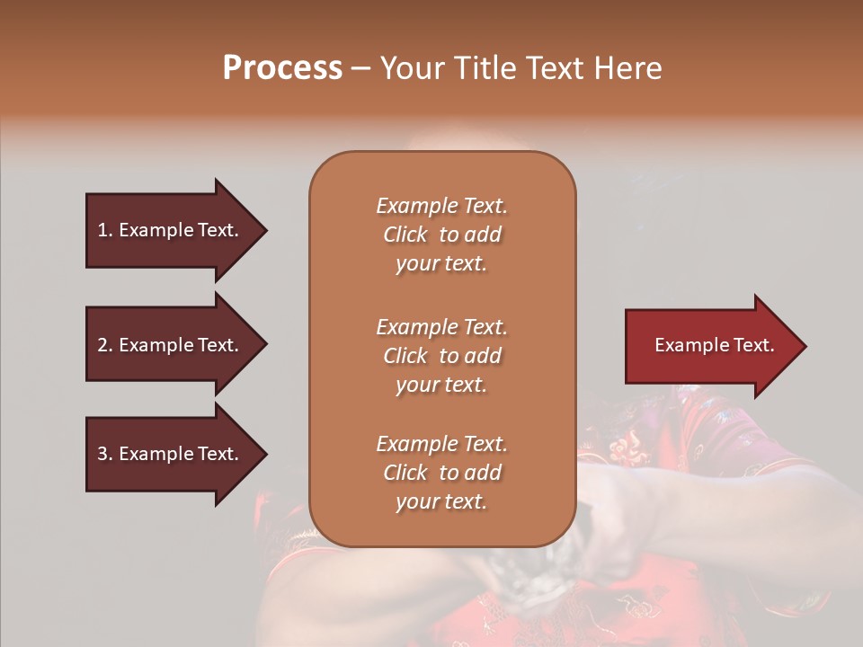 Energetic Person Pattern PowerPoint Template