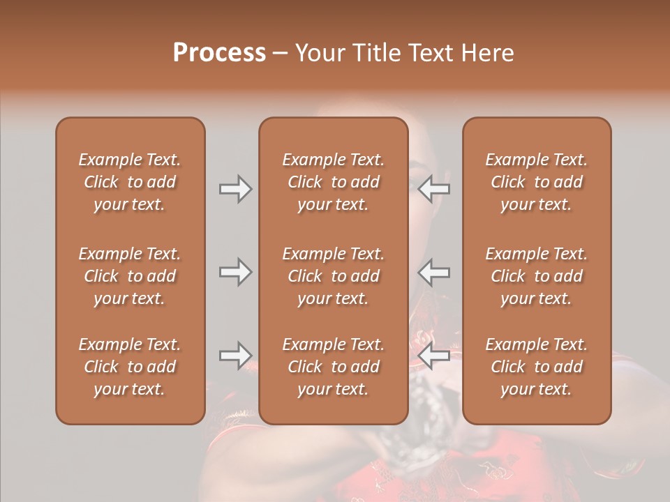 Energetic Person Pattern PowerPoint Template