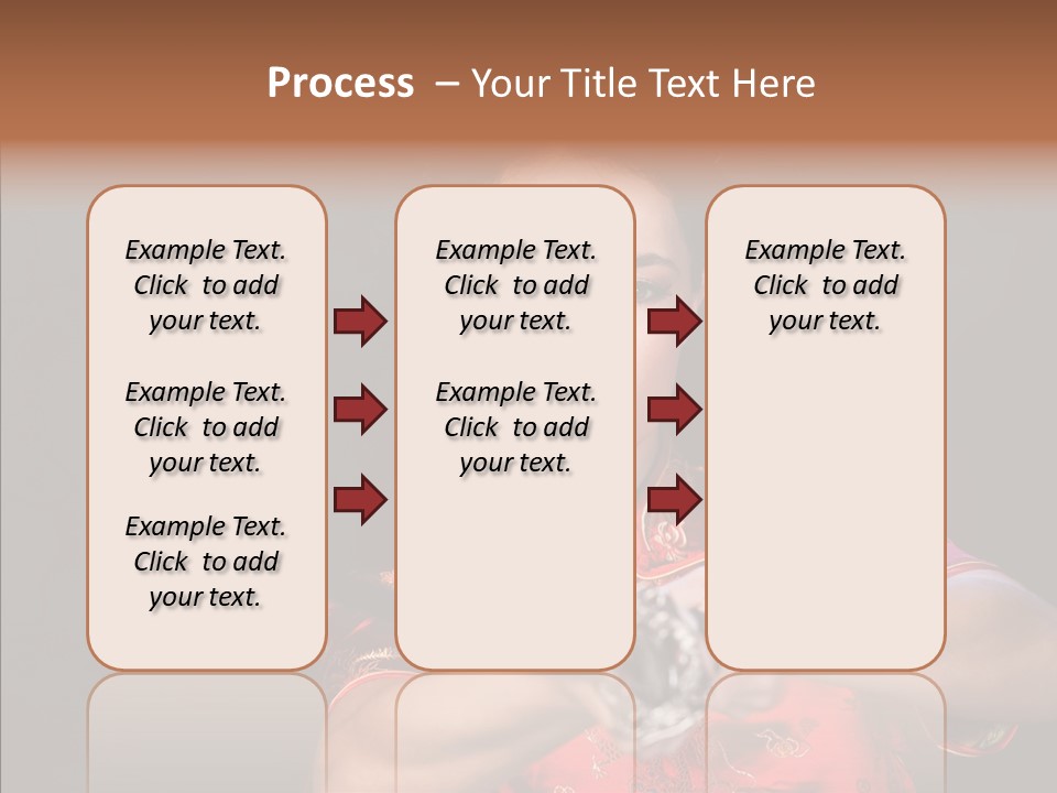 Energetic Person Pattern PowerPoint Template