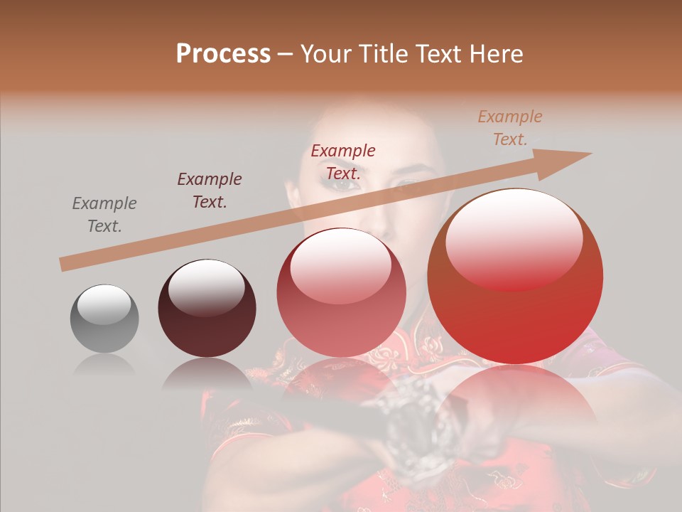 Energetic Person Pattern PowerPoint Template