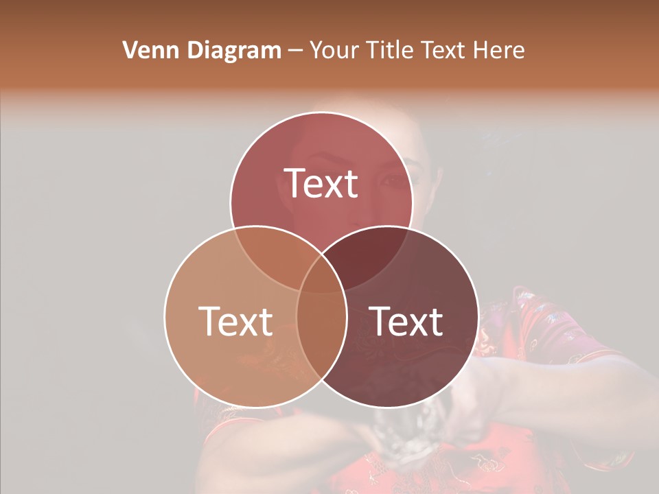 Energetic Person Pattern PowerPoint Template