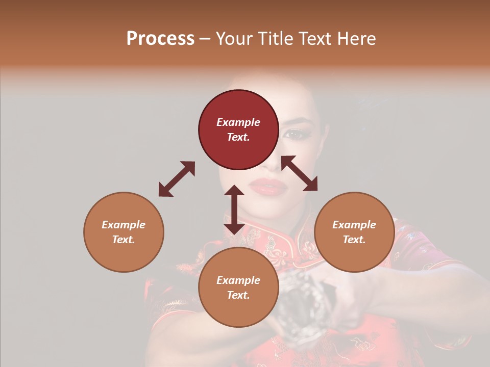 Energetic Person Pattern PowerPoint Template