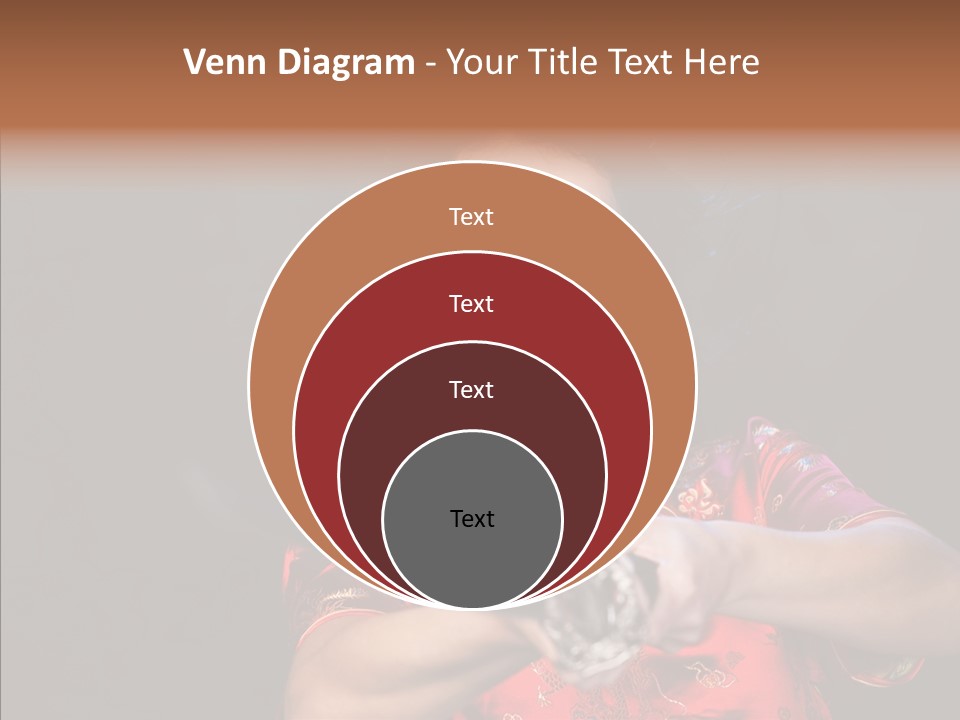 Energetic Person Pattern PowerPoint Template