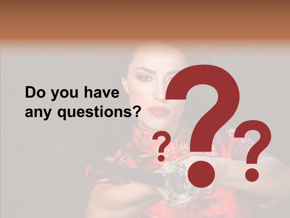 Energetic Person Pattern PowerPoint Template