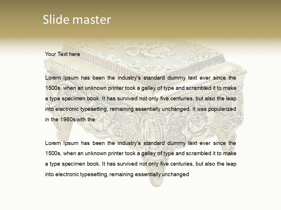 Clipping Play Brooch PowerPoint Template