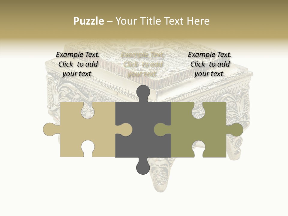 Clipping Play Brooch PowerPoint Template