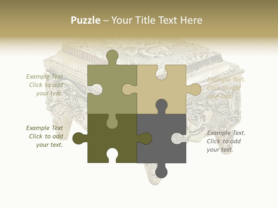 Clipping Play Brooch PowerPoint Template