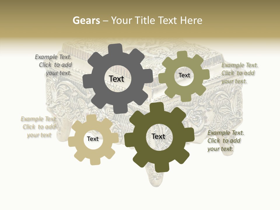 Clipping Play Brooch PowerPoint Template