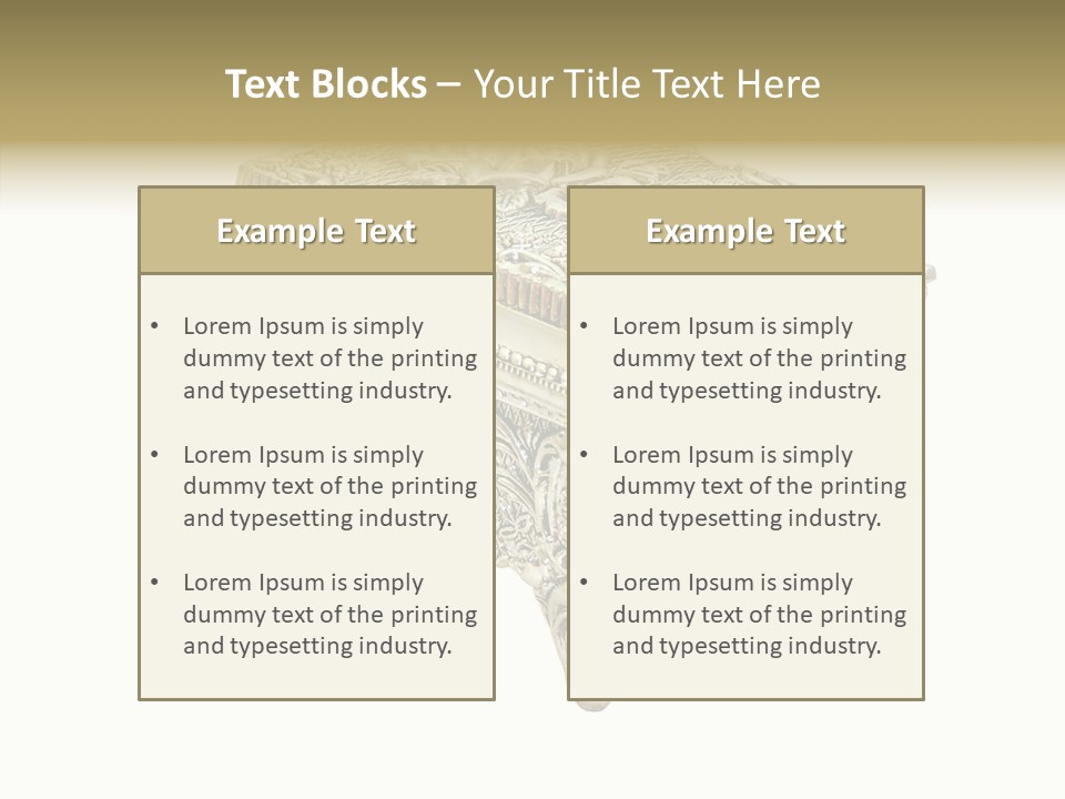 Clipping Play Brooch PowerPoint Template