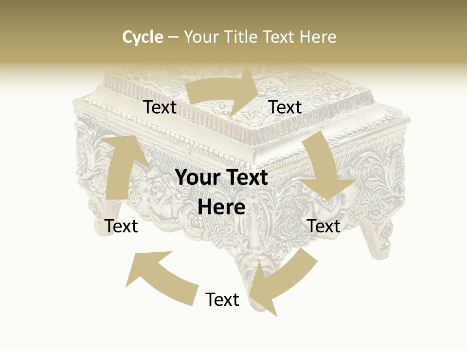 Clipping Play Brooch PowerPoint Template