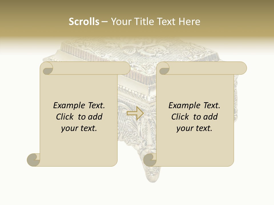 Clipping Play Brooch PowerPoint Template