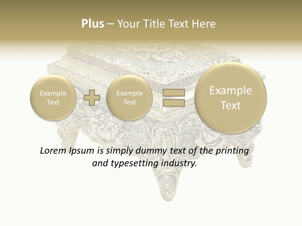 Clipping Play Brooch PowerPoint Template