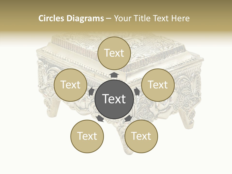 Clipping Play Brooch PowerPoint Template