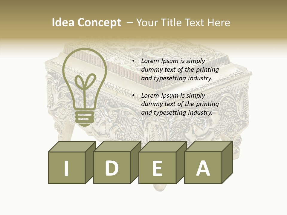 Clipping Play Brooch PowerPoint Template