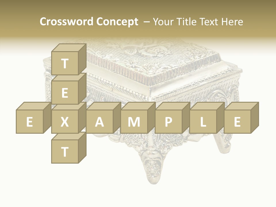 Clipping Play Brooch PowerPoint Template