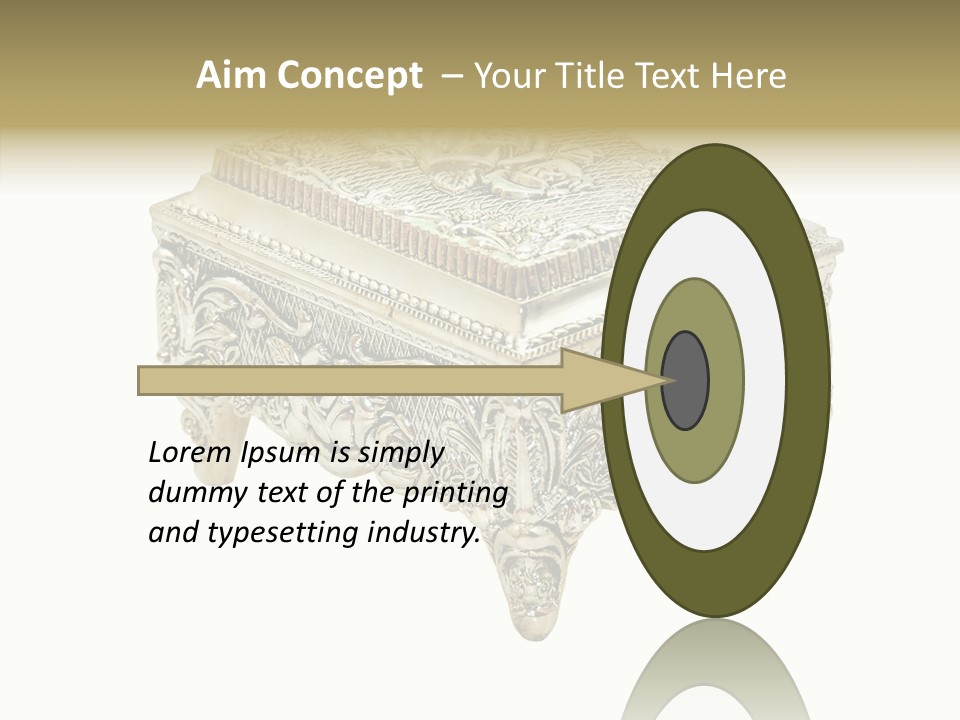 Clipping Play Brooch PowerPoint Template