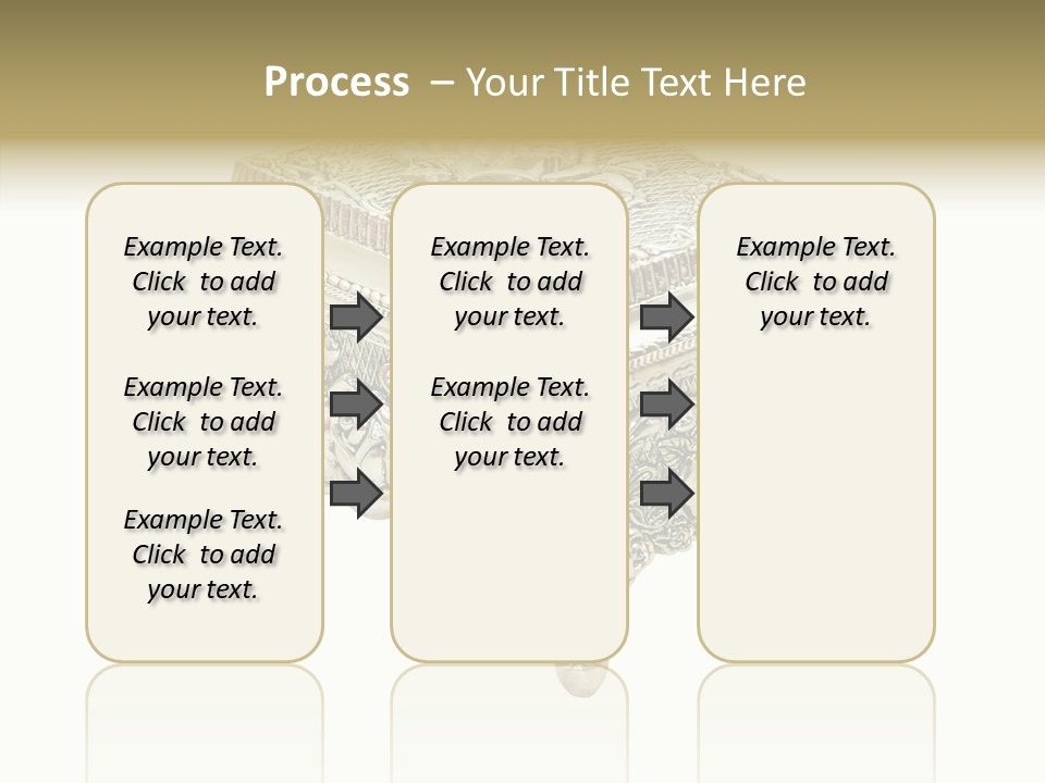 Clipping Play Brooch PowerPoint Template