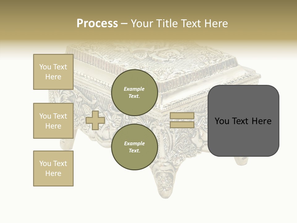 Clipping Play Brooch PowerPoint Template