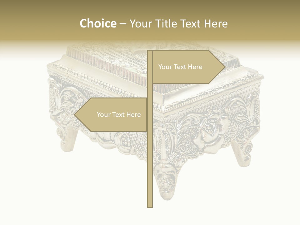 Clipping Play Brooch PowerPoint Template