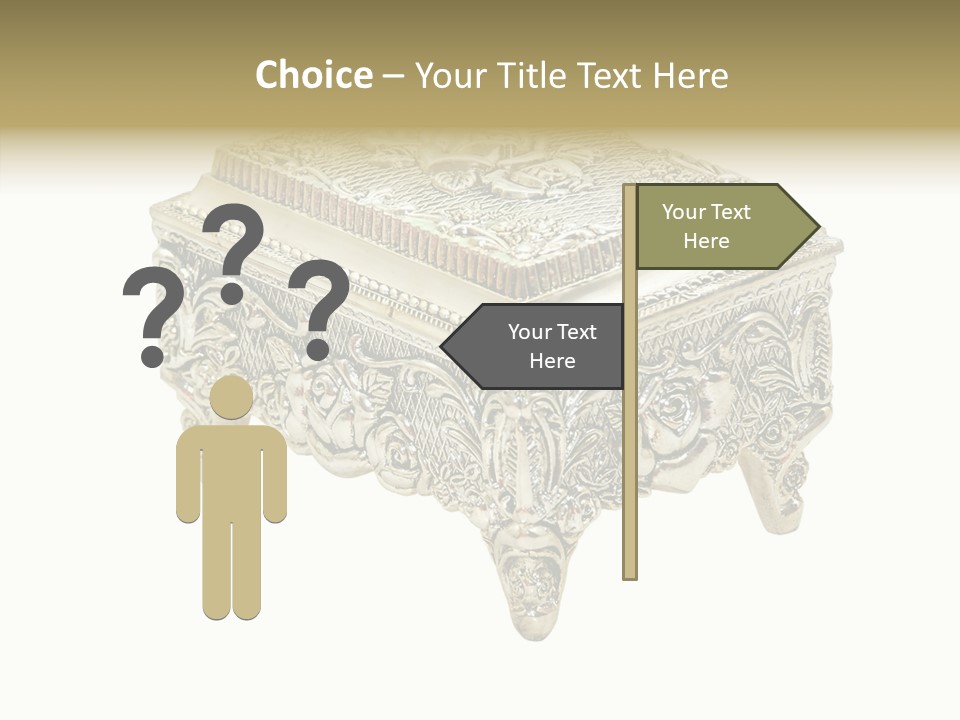 Clipping Play Brooch PowerPoint Template