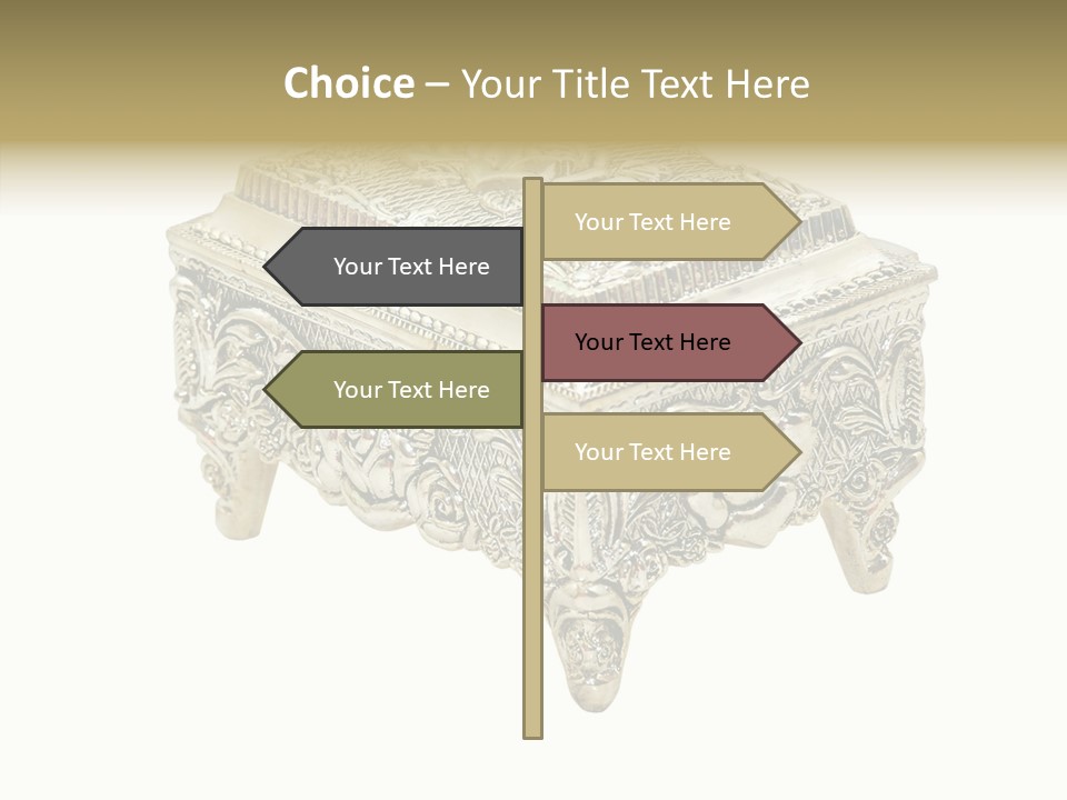 Clipping Play Brooch PowerPoint Template