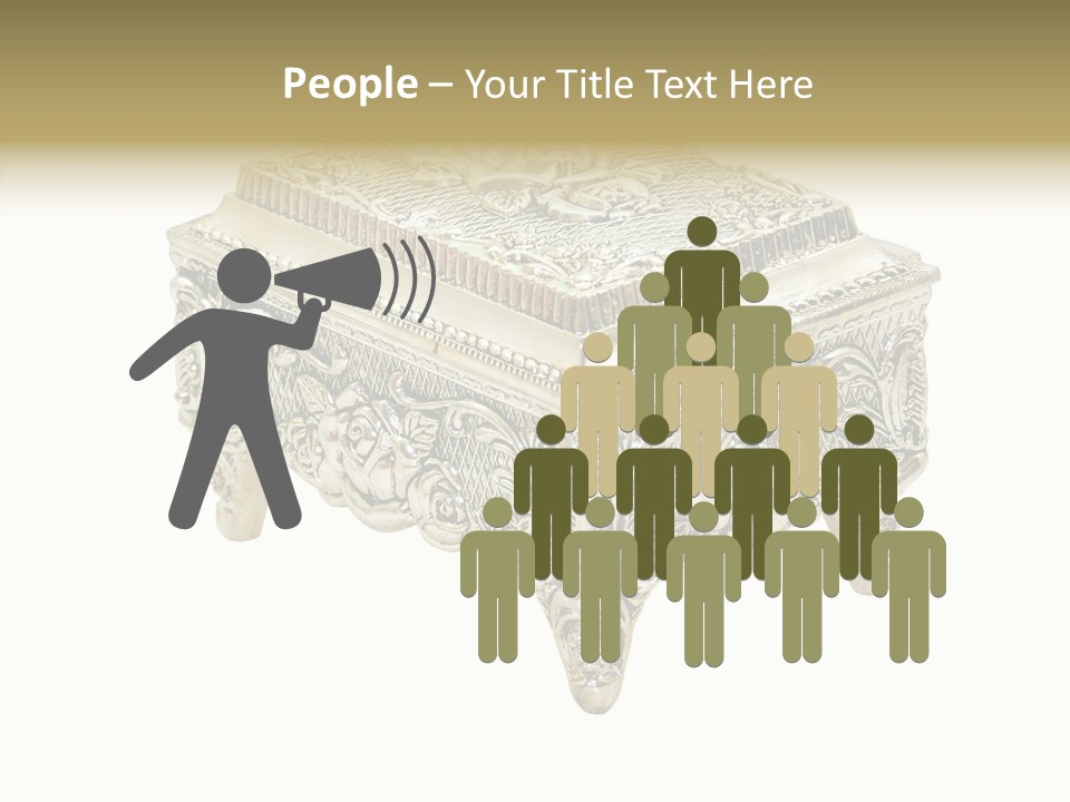 Clipping Play Brooch PowerPoint Template