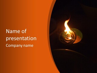 Room Corporation Writing PowerPoint Template