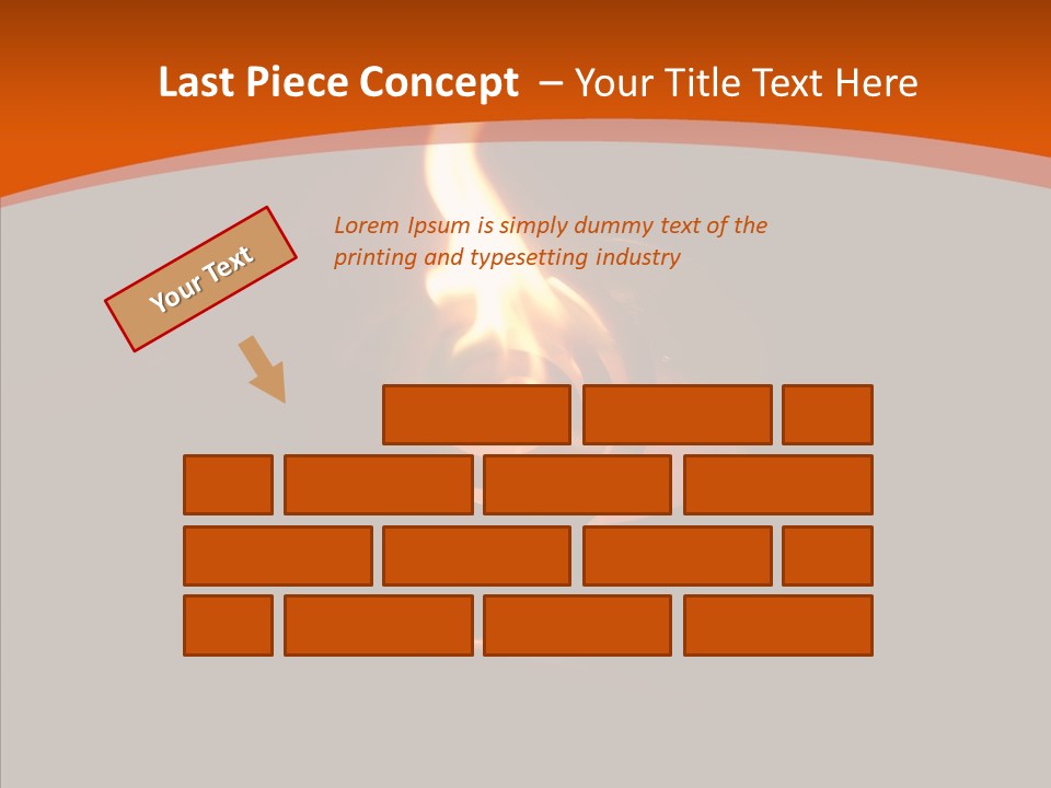 Room Corporation Writing PowerPoint Template