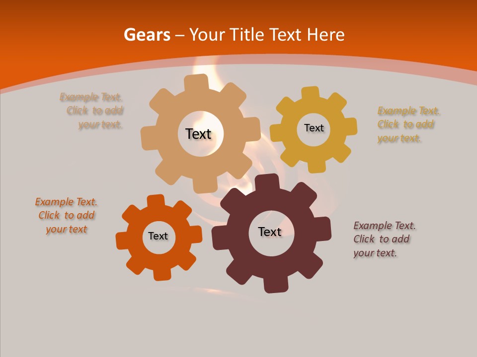 Room Corporation Writing PowerPoint Template