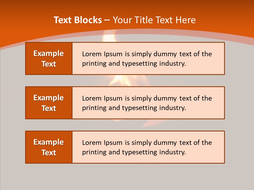 Room Corporation Writing PowerPoint Template