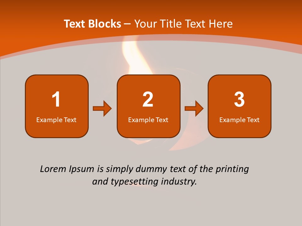 Room Corporation Writing PowerPoint Template