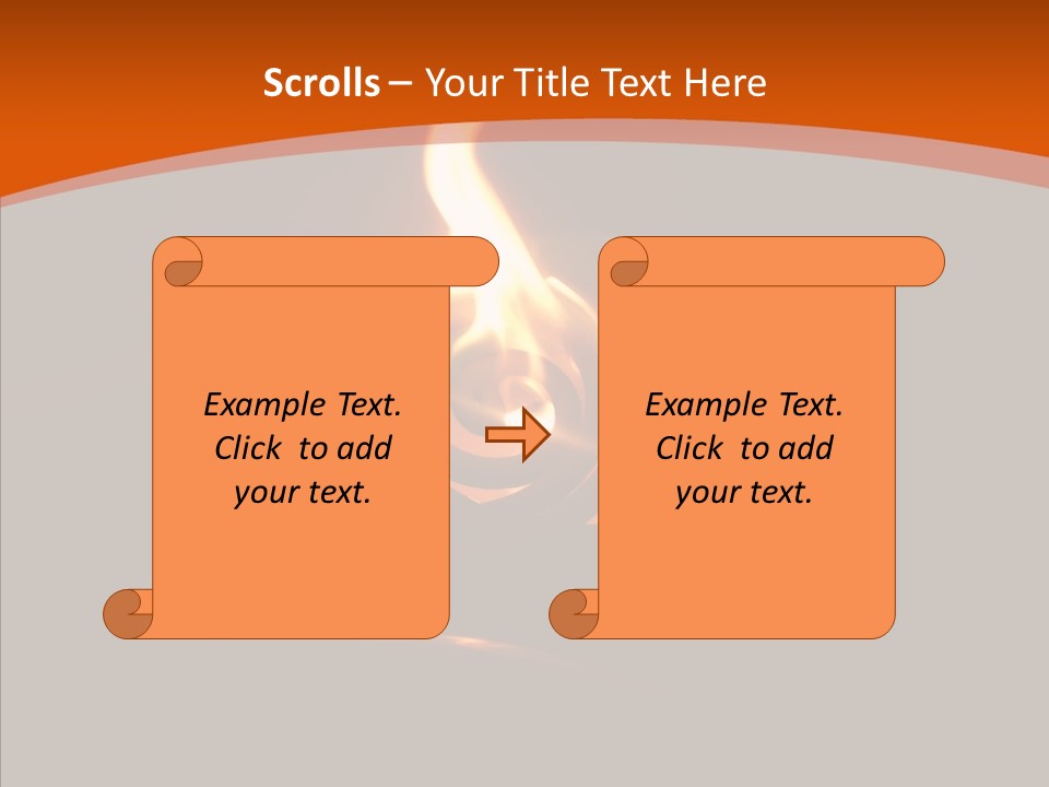 Room Corporation Writing PowerPoint Template