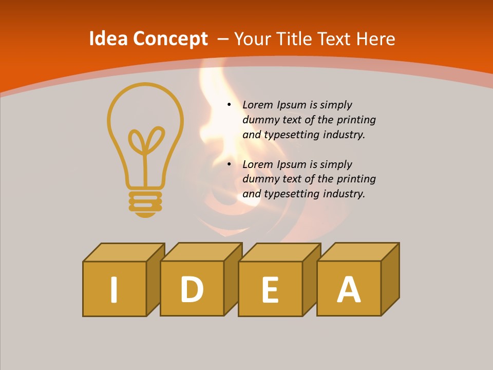 Room Corporation Writing PowerPoint Template