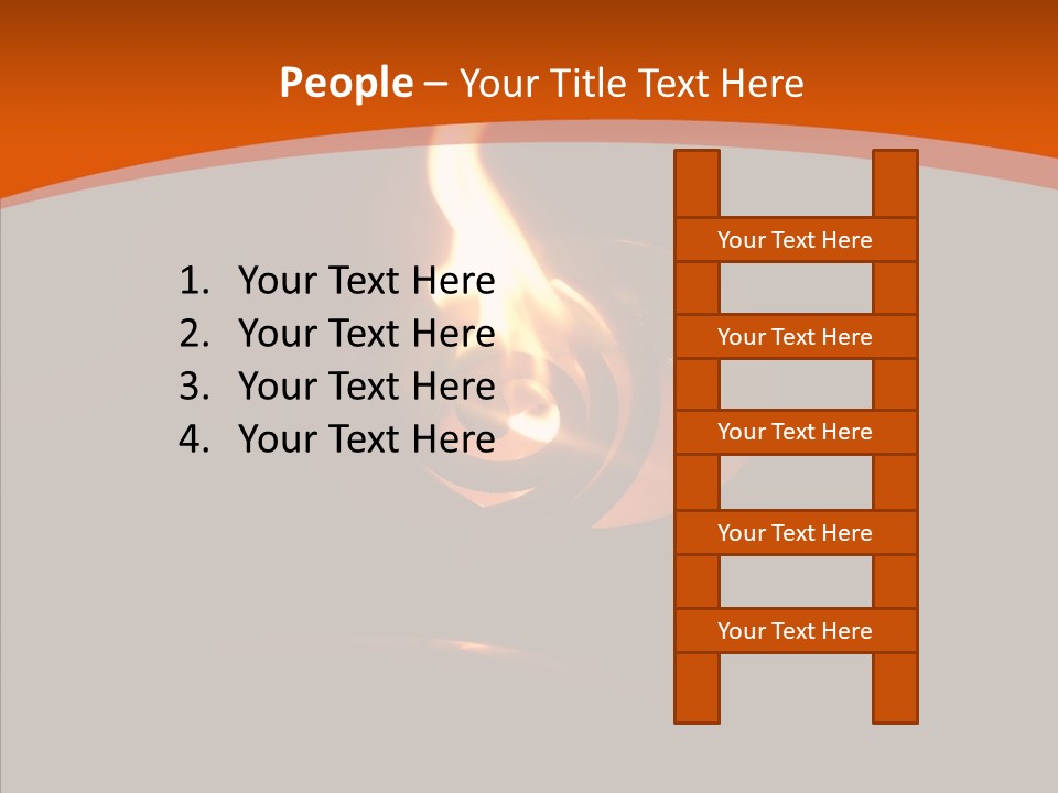 Room Corporation Writing PowerPoint Template