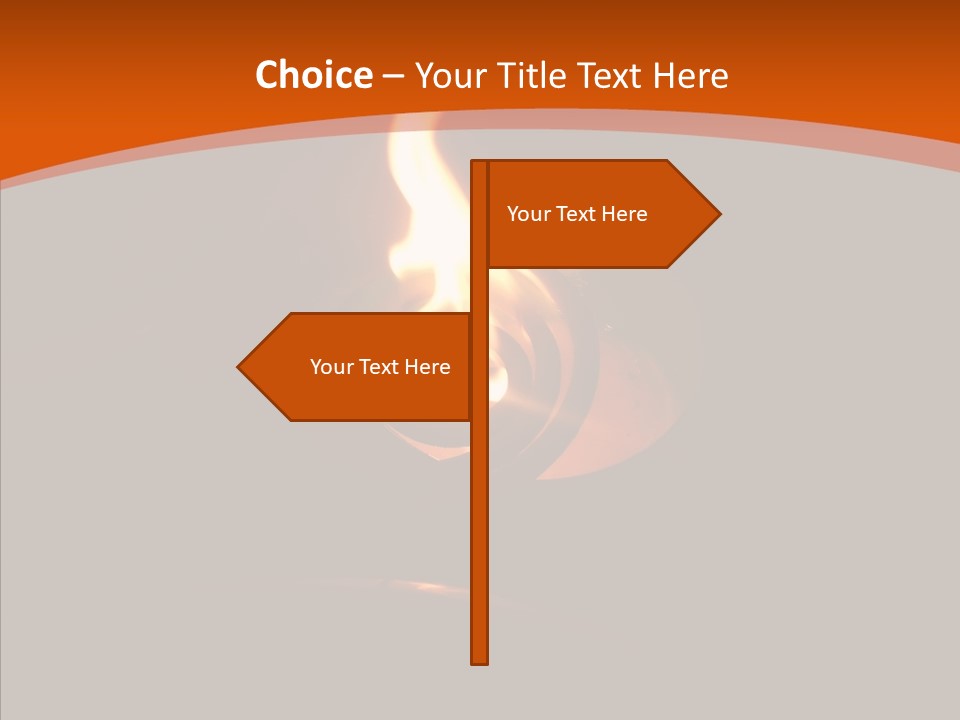 Room Corporation Writing PowerPoint Template