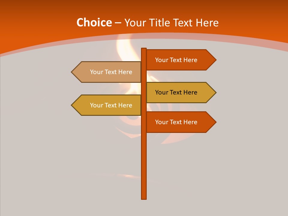 Room Corporation Writing PowerPoint Template