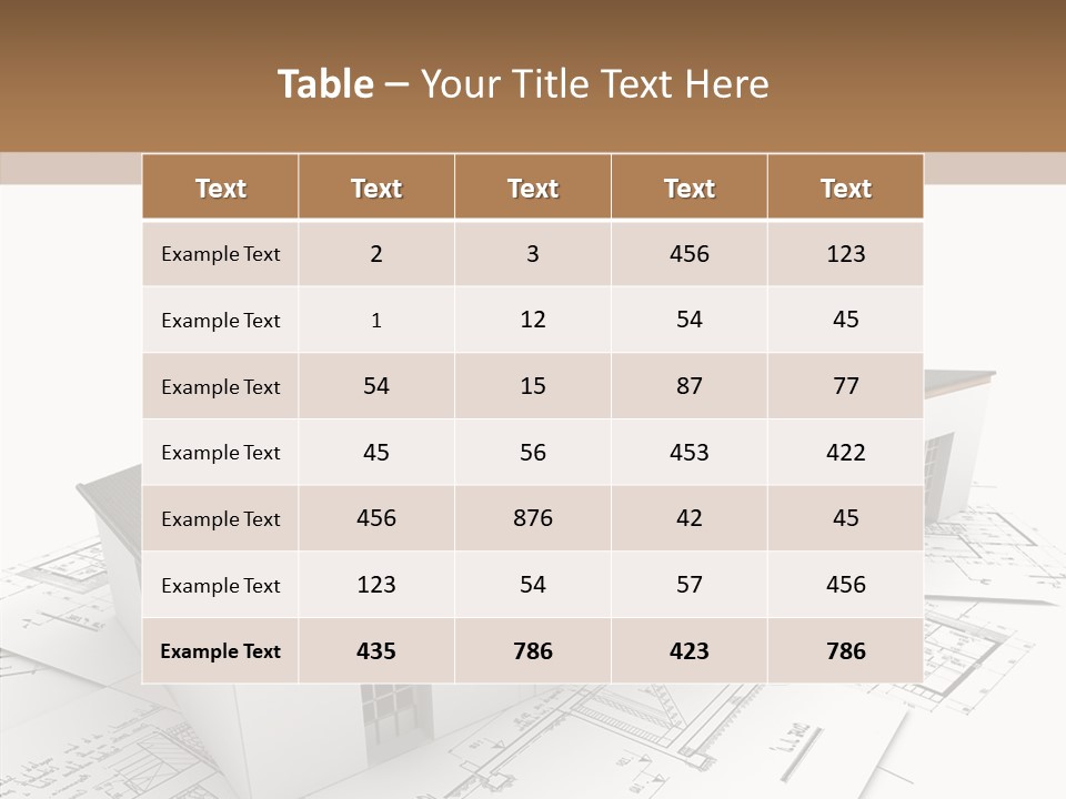 Artificial Interior Ade PowerPoint Template