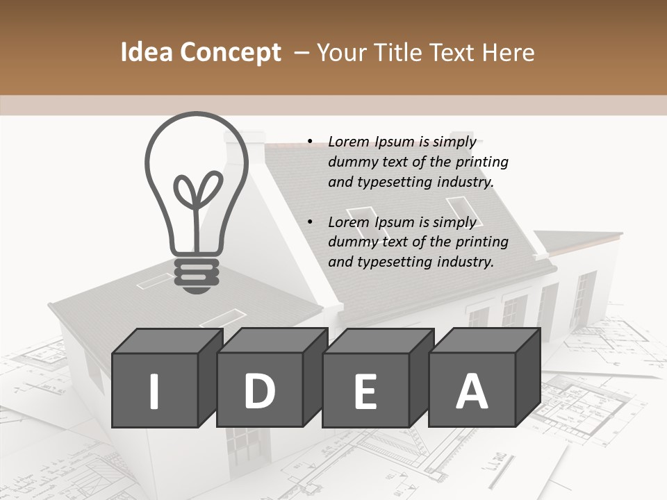 Artificial Interior Ade PowerPoint Template