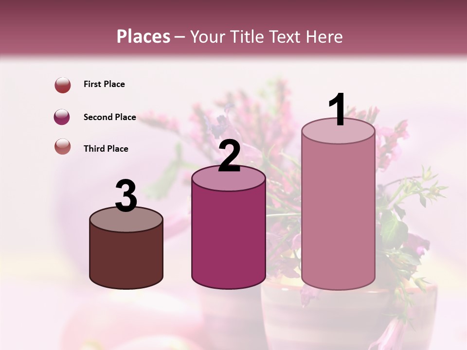 Flower Holiday Decorative PowerPoint Template