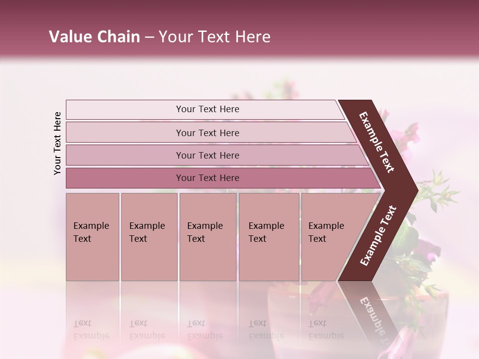 Flower Holiday Decorative PowerPoint Template