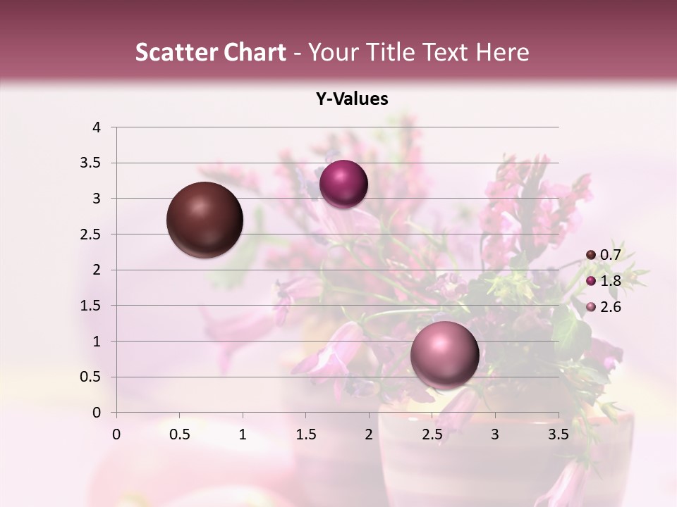 Flower Holiday Decorative PowerPoint Template