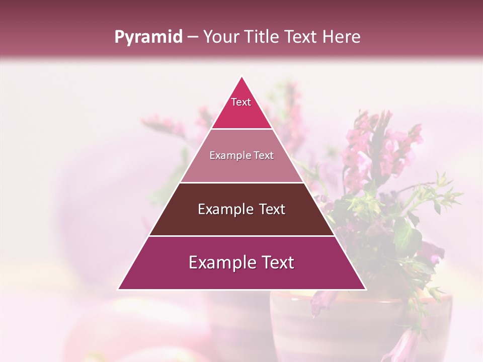 Flower Holiday Decorative PowerPoint Template