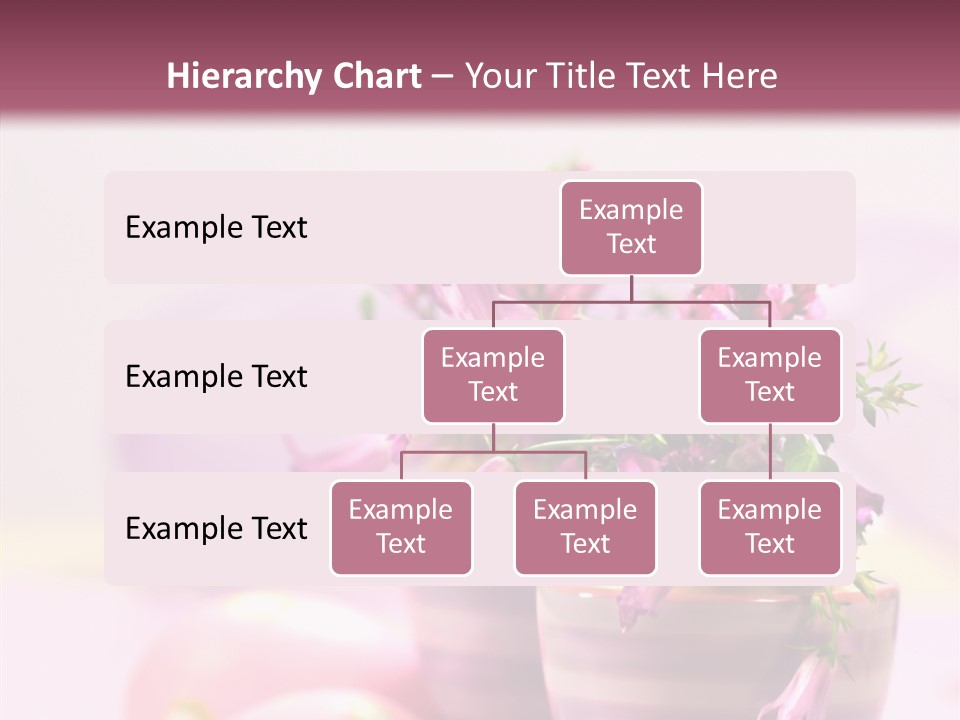 Flower Holiday Decorative PowerPoint Template