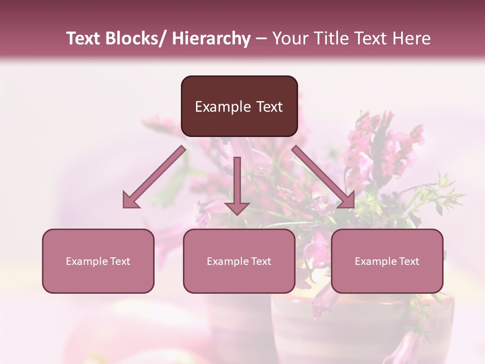 Flower Holiday Decorative PowerPoint Template