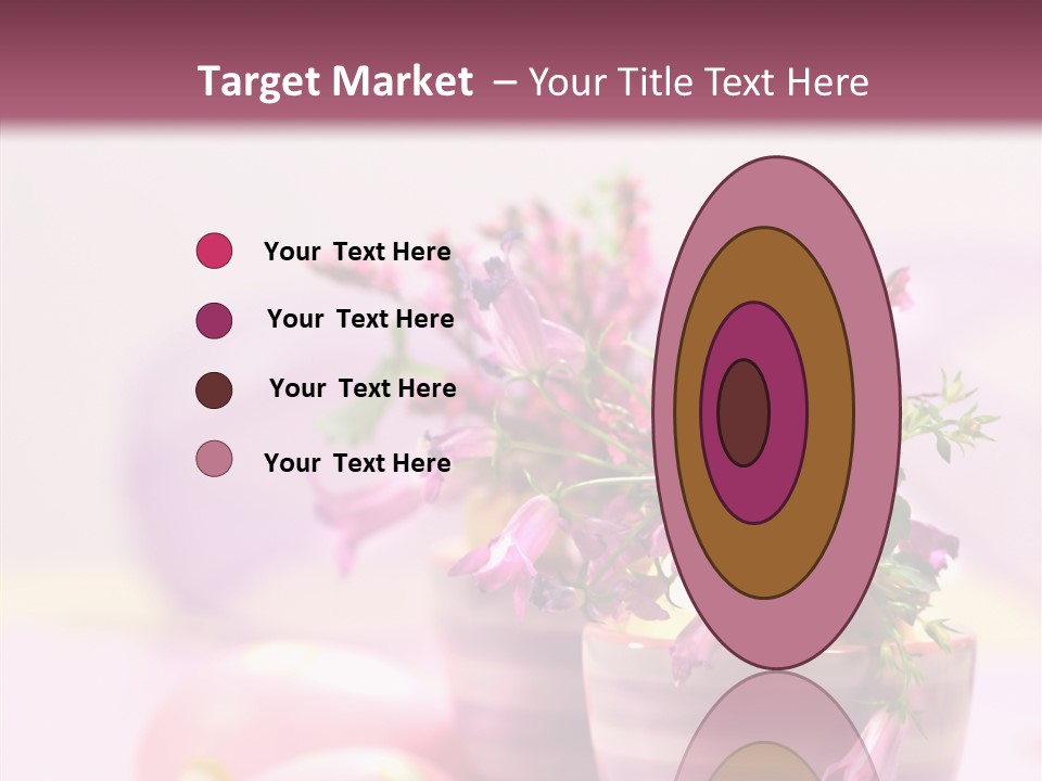 Flower Holiday Decorative PowerPoint Template